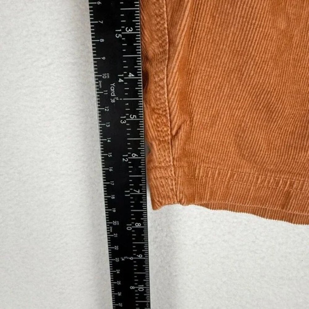 Howler Bros Pressure Drop Cord Shorts Mens 34 Orange Corduroy Stretch Drawstring - Picture 8 of 10